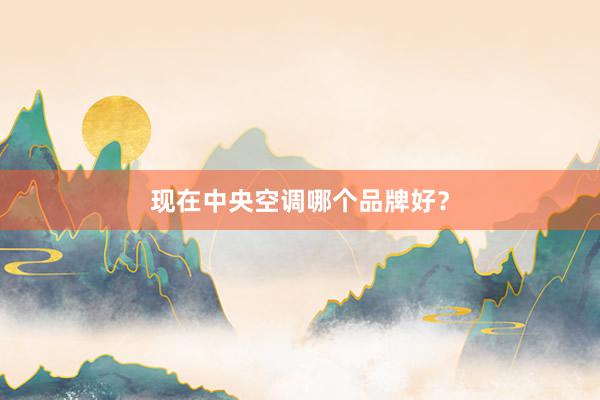 现在中央空调哪个品牌好？